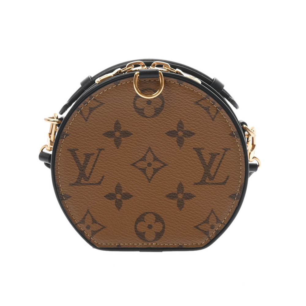 Louis Vuitton Monogram Reverse Boite Chapeau Brown Canvas Shoulder Bag